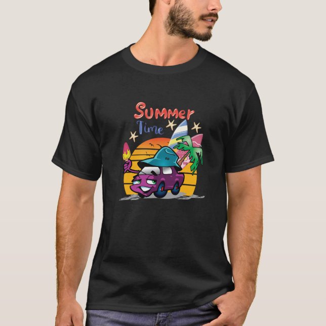 Sommerzeit T-Shirt (Vorderseite)