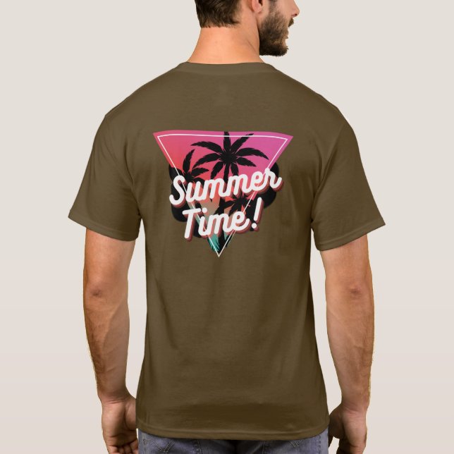 Sommerzeit T-Shirt (Rückseite)