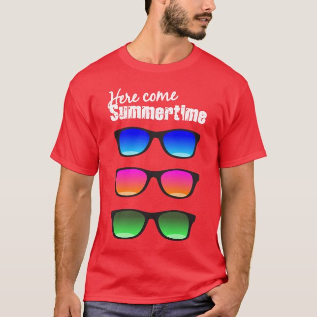 Sommerzeit T-Shirt (Vorderseite)