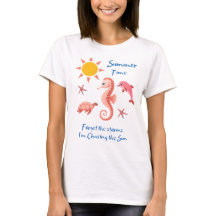 Sommerzeit - vergiss die Stürme T-Shirt
