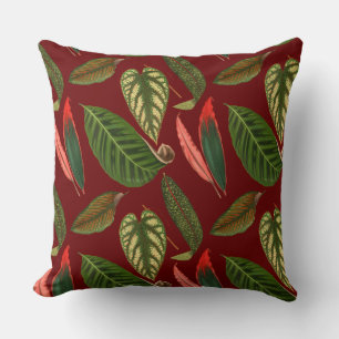 Sommerzeit Vintages Blumenmuster Kissen