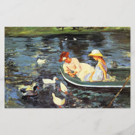 Sommerzeit (von Mary Cassatt) Briefpapier