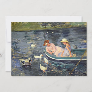 Sommerzeit zwei Mary Cassatt