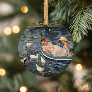 Sommerzeit zwei   Mary Cassatt Keramik Ornament