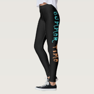 Sommerzeitvibes von Sonne & Urlaub, Skizze Kunst Leggings