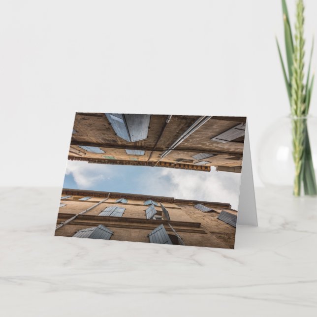 Sommieres France Karte (Vorderseite)