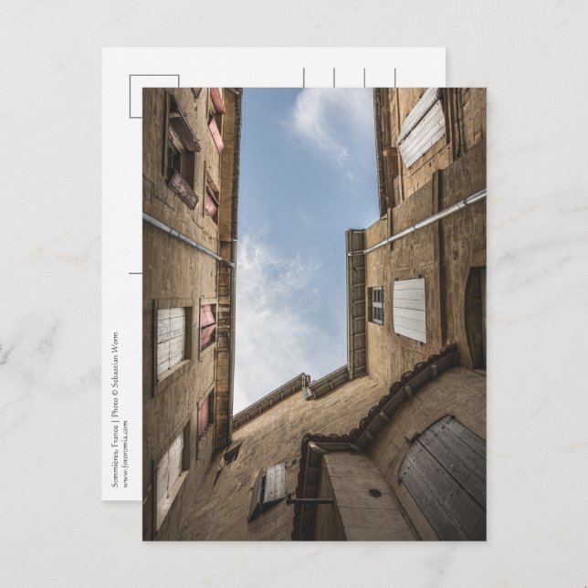 Sommieres France Postkarte (Vorne/Hinten)