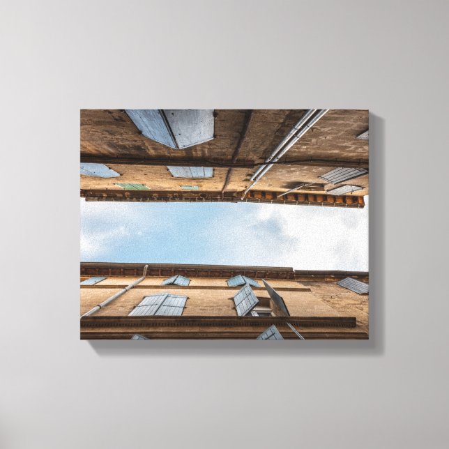 Sommieres France Travel Foto Leinwanddruck (Vorderseite)