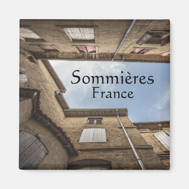 Sommieres, Frankreich Magnet (Vorne)