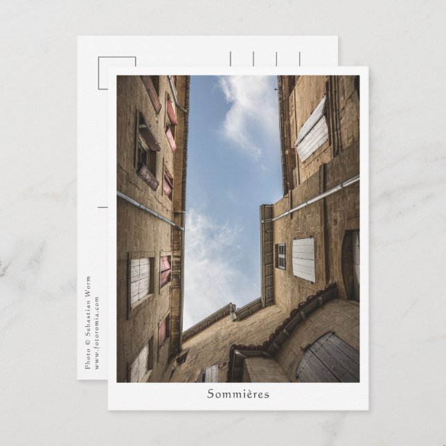 Sommieres, Frankreich Postkarte (Vorne/Hinten)