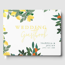 SommItalienische Fruchthochzeit Gästebuch