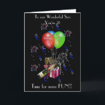 SON 21. BIRTHDAY CARD KARTE<br><div class="desc">KÖNNEN ZOLLT WERDEN.</div>