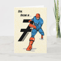 Son 7th Birthday Superhero
