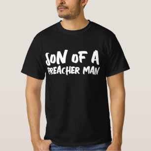 SON A PREACHER MAN MENS RETRO T - SHIRT T-SHIRTS
