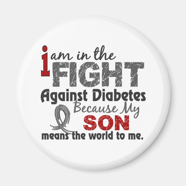 Son bedeutet für mich Diabetes Magnet (Vorne)