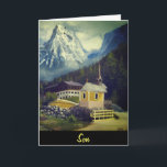 Son Birthday Card Karte<br><div class="desc">Original Art & Design von Daniel James.</div>