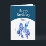 Son Birthday Wünsche (Fische) Treue zum Spaß Karte<br><div class="desc">Wenn Sie eine Geburtstagskarte für Ihren Sohn benötigen,  der Goldfische,  Aquarienfische oder einfach nur Fische Liebe,  dann ist dies eine niedliche Referenz oder ein Wortspiel. Mögen alle Ihre Geburtstagsfische (Wünsche) wahr werden.</div>