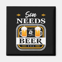 Son braucht eine Bierbraut und Biertrinker.