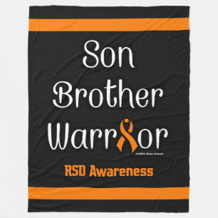 Son Brother Warrior.. RSD Fleece Blanket