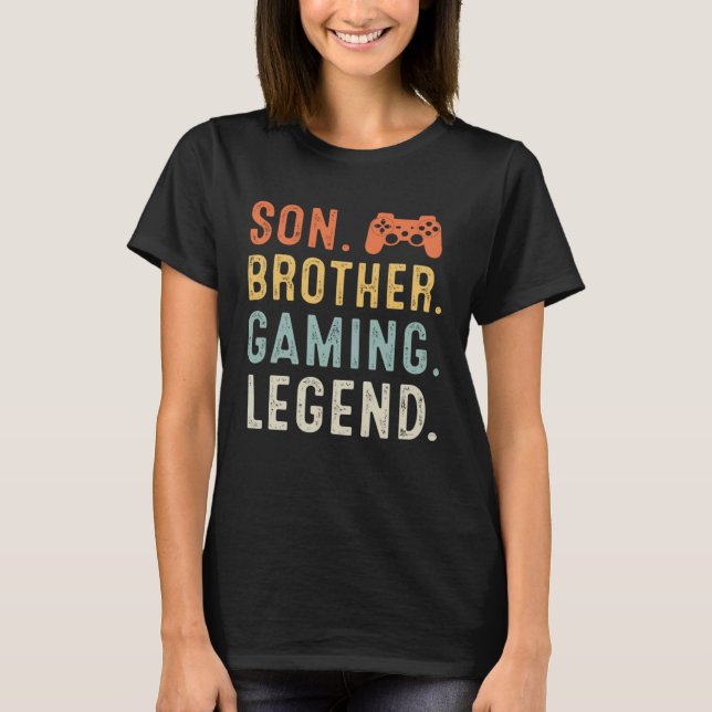 Son Bruderspiellegende T-Shirt (Vorderseite)