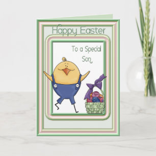 Son Chick Oaster Card Feiertagskarte
