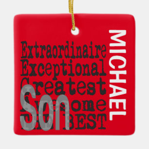 Son Extraordinaire CUSTOM Keramikornament