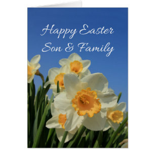 Son & Family Happy Osterfeier