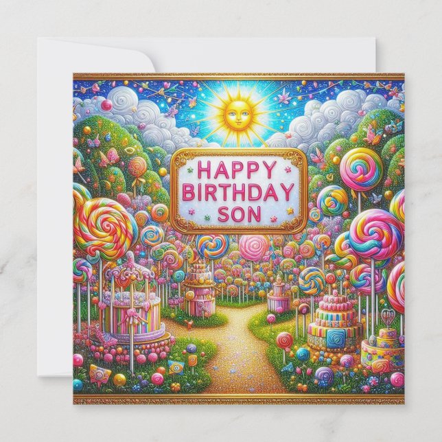 SON ~ Happy Birthday ~ Candy Land ~ (Vorderseite)