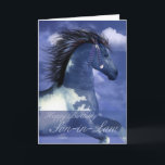 Son-in-Law Equine Birthday Card Nordamerikanische  Karte<br><div class="desc">Pferdekutsche Geburtstagskarte Nord-Amerikanische Ureinwohner-   StilDieser Kunststil wird von den Moonlake Designs "Dare to Dream" genannt</div>