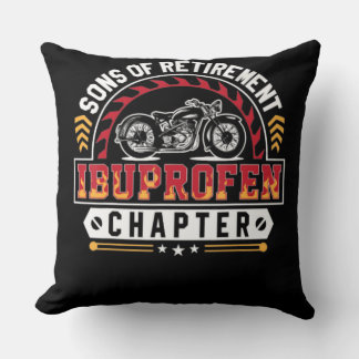 Son Or Arthritis Old Riders Funny Art Gift Kissen