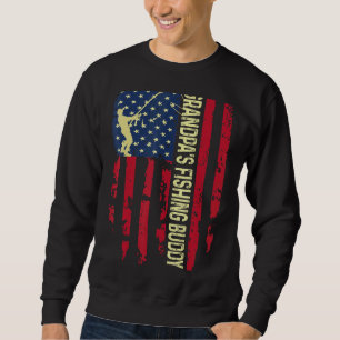 Son Squad Young Fisher, Vater des Großvaters für d Sweatshirt