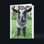 *SON* STOPPING AM BIRTHTAG, UM GLÜCKLICH ZU SAGEN KARTE<br><div class="desc">DANK,  DASS SIE VON EINER MEINER ACHT STORES GESCHLOSSEN SIND. GLÜCKLICH BIRTHTAG ZU "IHR SON" ODER AUCH ZU IHREM "SON-IN-LAW"</div>