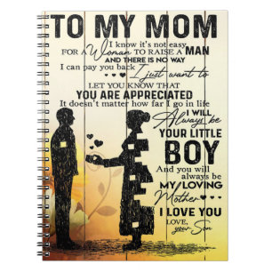 Son to my Mama Gegenwart   Niedliches Geschenk für Notizblock