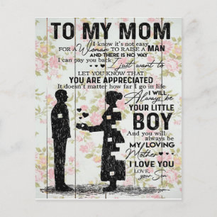 Son to my Mama Letter Neues Geschenk für Wohnges Flyer