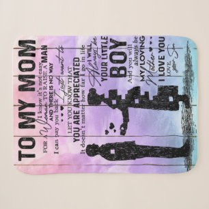 Son To My Mom Letter, Mother Birthday Gift Sherpadecke