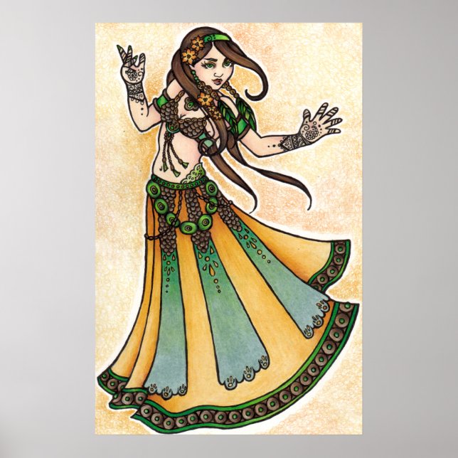 Sona Belly Dancer Poster (Vorne)