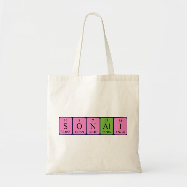 Sonali Periodenname Tasche (Vorne)