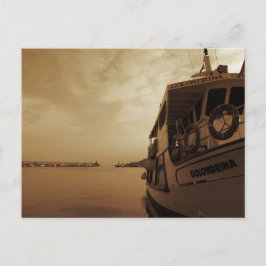 Soñando en el puerto postkarte