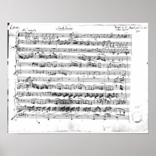 Sonate Premiere für Violine und Cembalo Poster