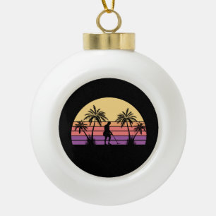 Sondeln Metal Detectorist Keramik Kugel-Ornament