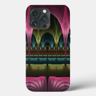 Sonder-Fantasie-Muster Abstrakte Farbige Fraktale iPhone 13 Pro Hülle