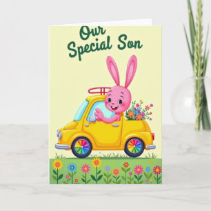 Sonder-Sohn-Happy-Ride-Grußkarte Karte