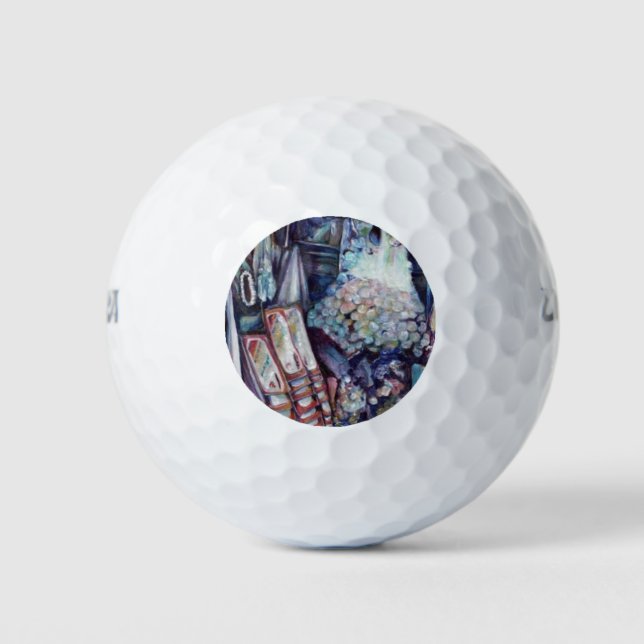 Sonderaktionen des Tekka-Zentrums Golfball (Vorderseite)