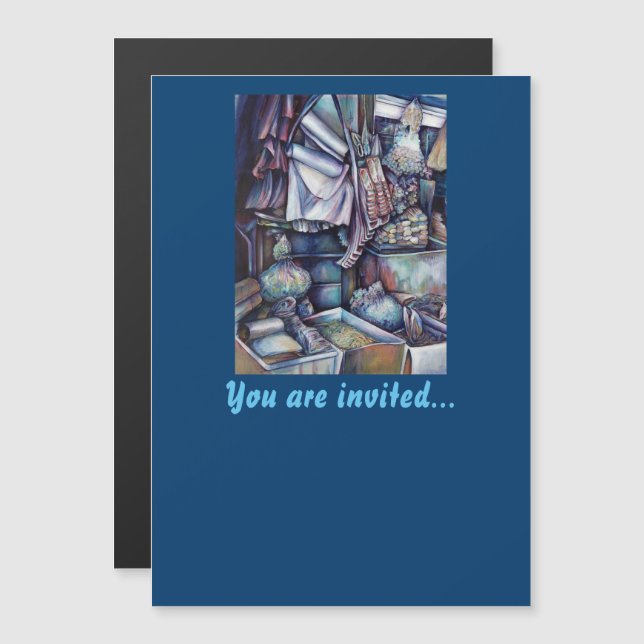 Sonderaktionen des Tekka-Zentrums Magneteinladung (Vorne/Hinten)