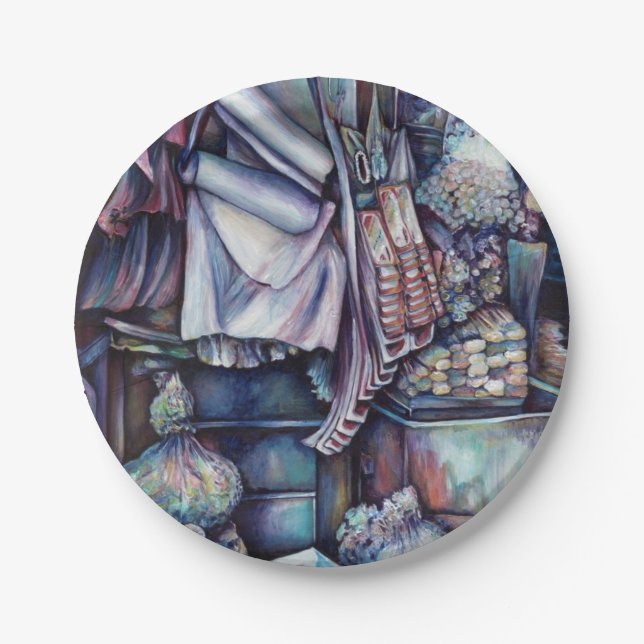 Sonderaktionen des Tekka-Zentrums Pappteller (Vorderseite)