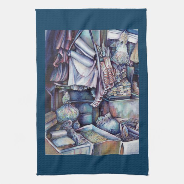 Sonderaktionen des Tikka-Zentrums Geschirrtuch (Vertikal)