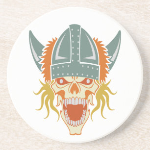 Sonderanfertigung des Schädels Getränkeuntersetzer