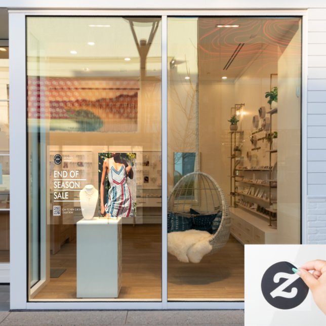 Sonderangebote für den Verkauf von Holiday Busines Fensteraufkleber (Schaufenster)