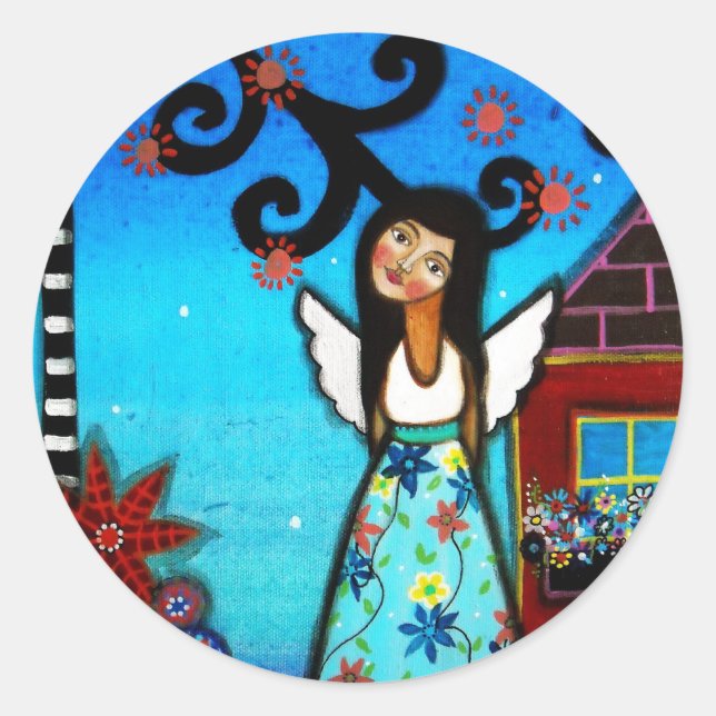 SONDERANGEL RUNDER AUFKLEBER (Vorderseite)