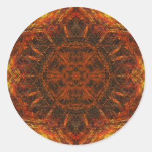 Sonderaufkleber für Feuersterne Runder Aufkleber